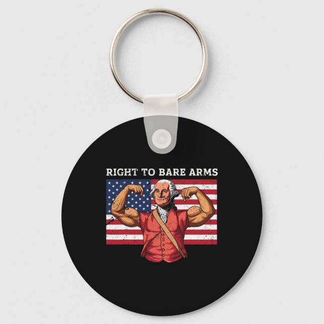 Llavero Derecho A Despojarse De Armas George Washington Bo (Anverso)