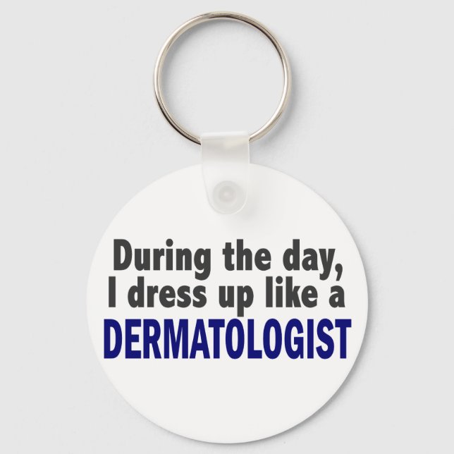 Llavero Dermatólogo durante el día (Anverso)