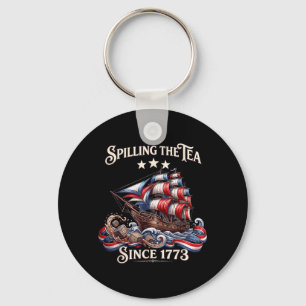 Llavero Derramando el Té Desde 1773 Historia Americana