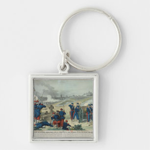 Llavero Derrota de los rebeldes afianzados en el