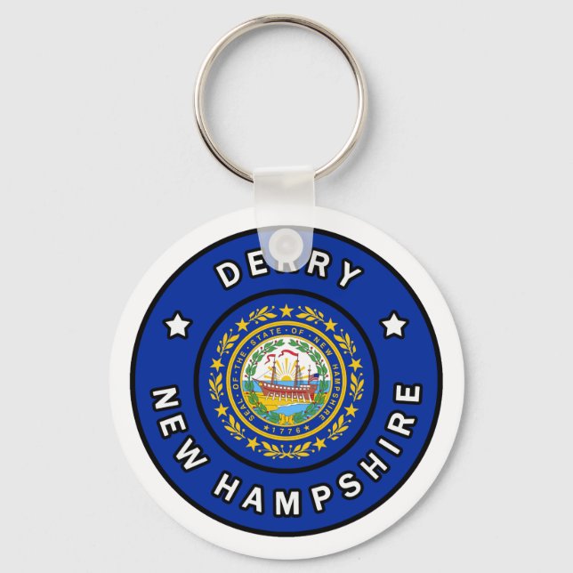 Llavero Derry New Hampshire (Anverso)