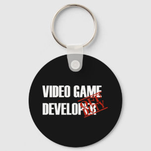 LLAVERO DESARROLLADOR DE VIDEOJUEGOS DE DESARROLLO OSCURO