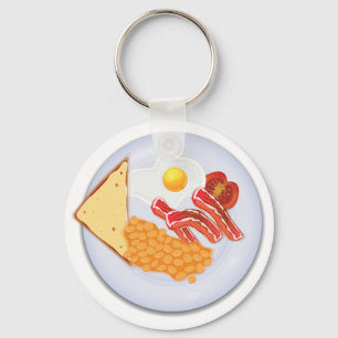 Llavero Desayuno británico excelente