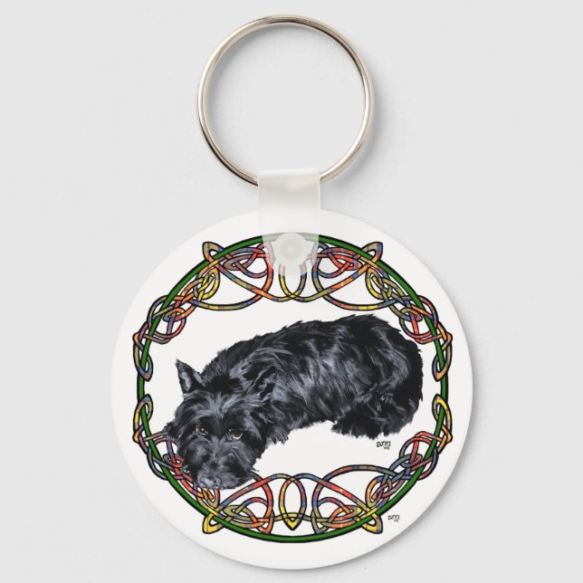 Llavero Descanso del nudo celta de Escocia (Anverso)