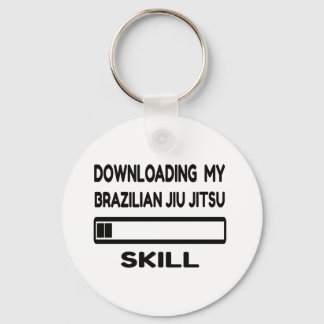 Llavero Descargando mi habilidad brasileña Jiu Jitsu