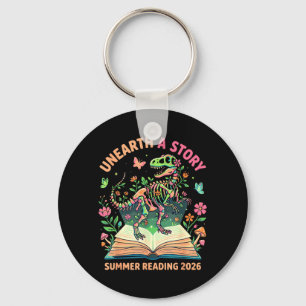 Llavero Descubre una historia verano lectura biblioteca 20