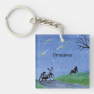 Llavero Desea en una estrella