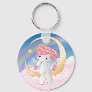 Llavero Desear sobre una estrella