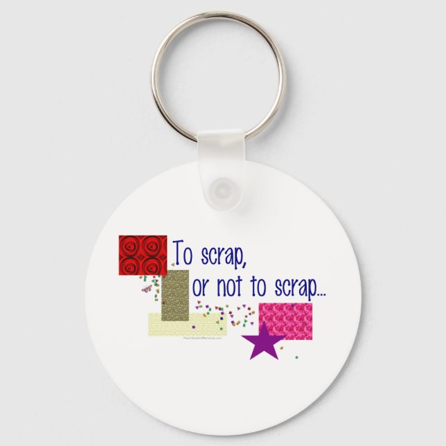 Llavero Desechar o no desechar (Anverso)