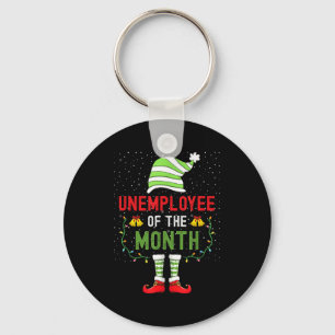 Llavero Desempleado Del Mes Divertida Navidad Desempleado