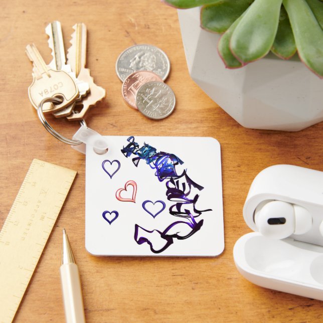 Llavero Desencadenar el anillo de la llave de mi corazón c (Escritorio )