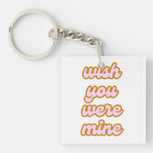 deseo que fuera mío (variante 1) keychain