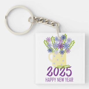 Llavero Deseos de Año Nuevo 2025