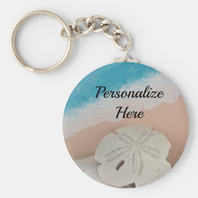 Llavero Deseos De La Playa (Frente)