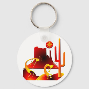 Llavero Desert Kokopelli