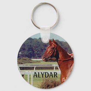 Llavero Desfile 1978 del poste de Alydar Belmont Stakes