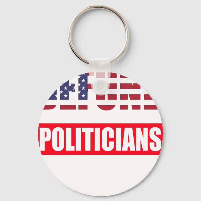 Llavero Desfinanciar Políticos (Anverso)
