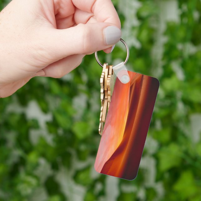 Llavero Desiertos | Paisaje del desierto en rollo (Mano)