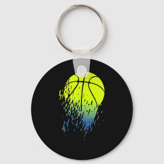 Llavero Desintegrando el gráfico urbano del baloncesto ver