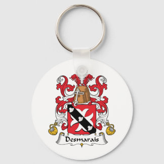 Llavero Desmarais Family Crest