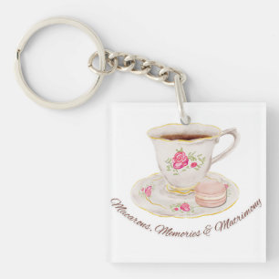 Llavero Despedida de Soltera Elegante Fiesta de Té de Desp