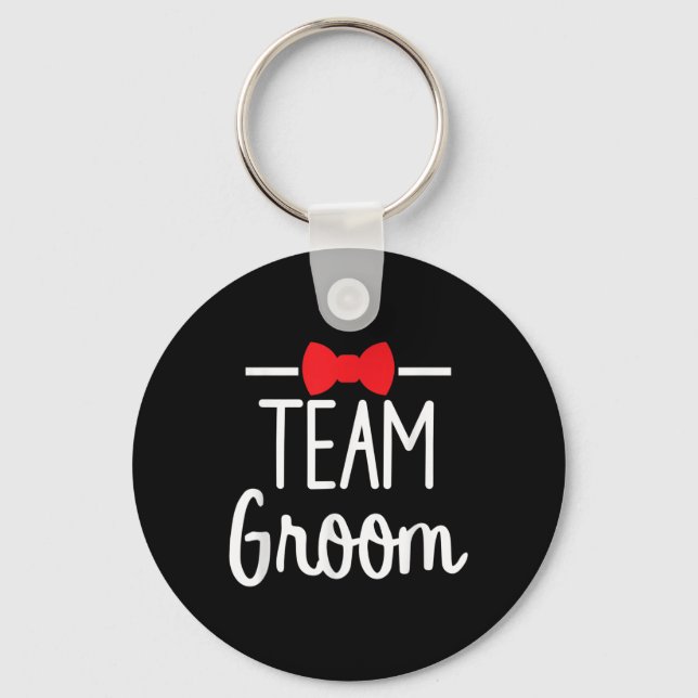 Llavero Despedida de soltero del equipo del novio  (Anverso)