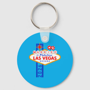Llavero Despedida de soltero en Las Vegas se casó en Las V
