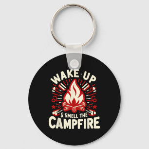 Llavero Despertar y oler la fogata Camping
