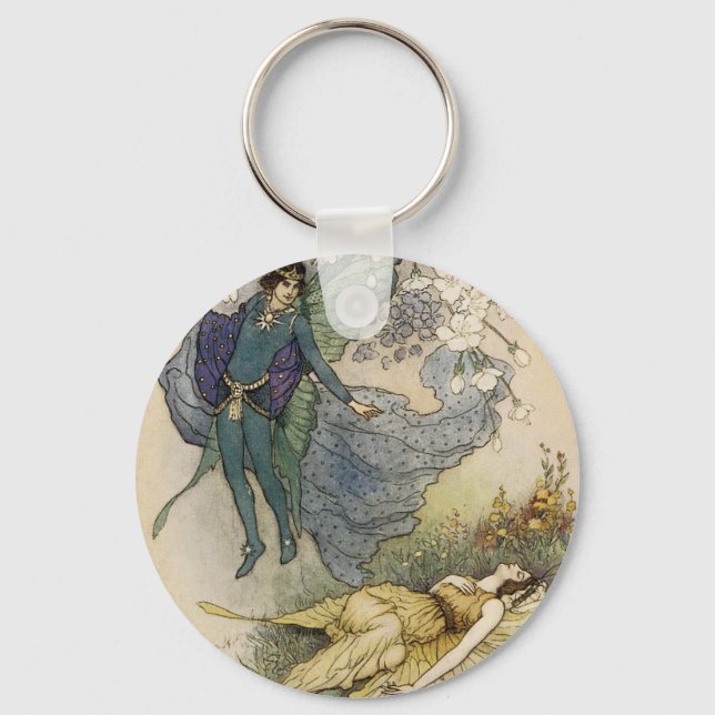 Llavero Despierten cuando algo malo está cerca (Anverso)