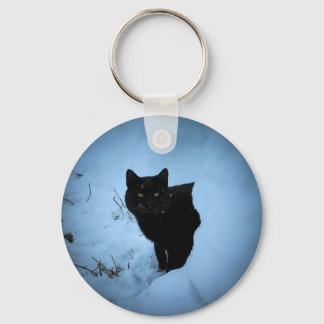 Llavero Destacamento de gato negro
