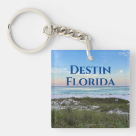 Llavero Destin Florida Personalizado Beach Vacation Souven