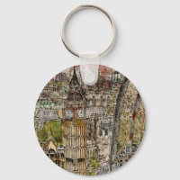 Destinos | acuarela Big Ben y London Eye