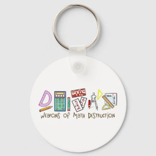 Llavero Destrucción De Armas De Matemáticas