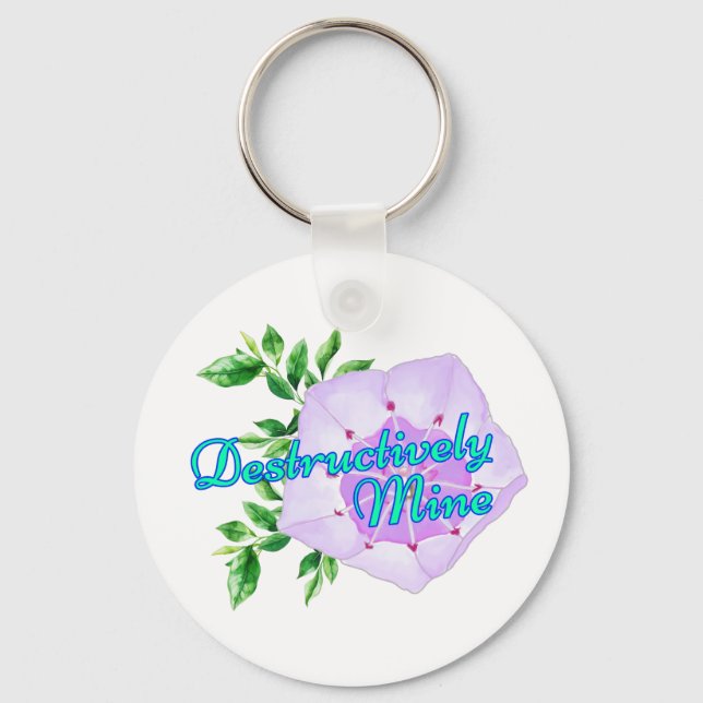 Llavero Destructively Mine (Anverso)