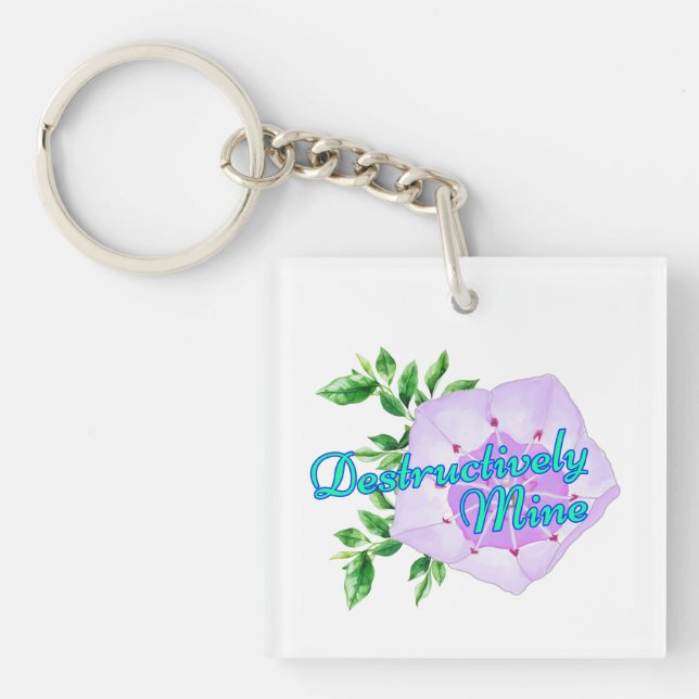 Llavero Destructively Mine (Frente)