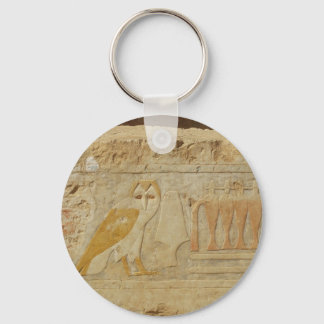 Llavero Detalle de jeroglífico de búho, Templo Hatshepsut,