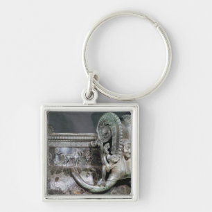 Llavero Detalle de la manija del gorgon de un krater