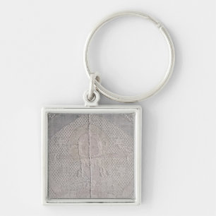 Llavero Detalle de un altarcloth con Cristo de