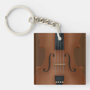 Llavero Detalle de Viola Cello Violin de Instrumento de Ca