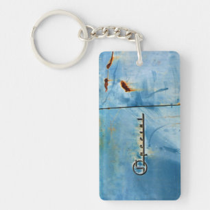 Llavero Detalles del auto estadounidense "especial" y viej