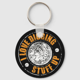 Llavero Detección metalizado de la cadena de claves, regal