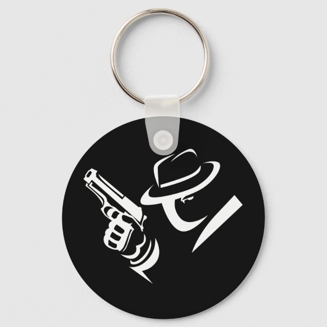 Llavero Detective Mobster Keychain 2 (Anverso)