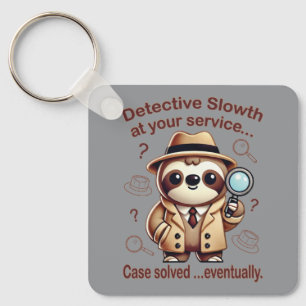 Llavero "Detective Perezoso" Agencia de Detectives Perezos
