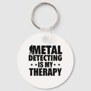 Llavero Detector Metalizado de Treasure Hunter  Gira gónd