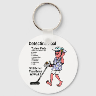 Llavero Detectores metalizado
