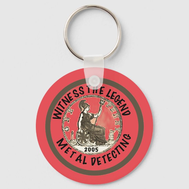 Llavero Detectorista cumpleaños 21  (Anverso)