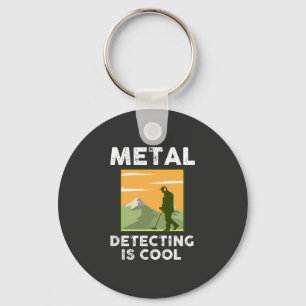 Llavero Detectorista metalizado - La Detección Metalizado 