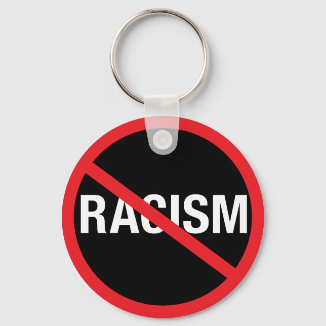 Llavero Detener el racismo (Anverso)