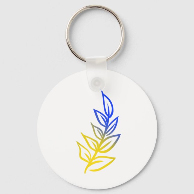 Llavero Detener la guerra (Anverso)