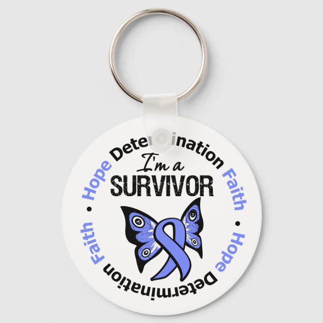 Llavero Determinación de la esperanza de sobrevivientes de (Anverso)